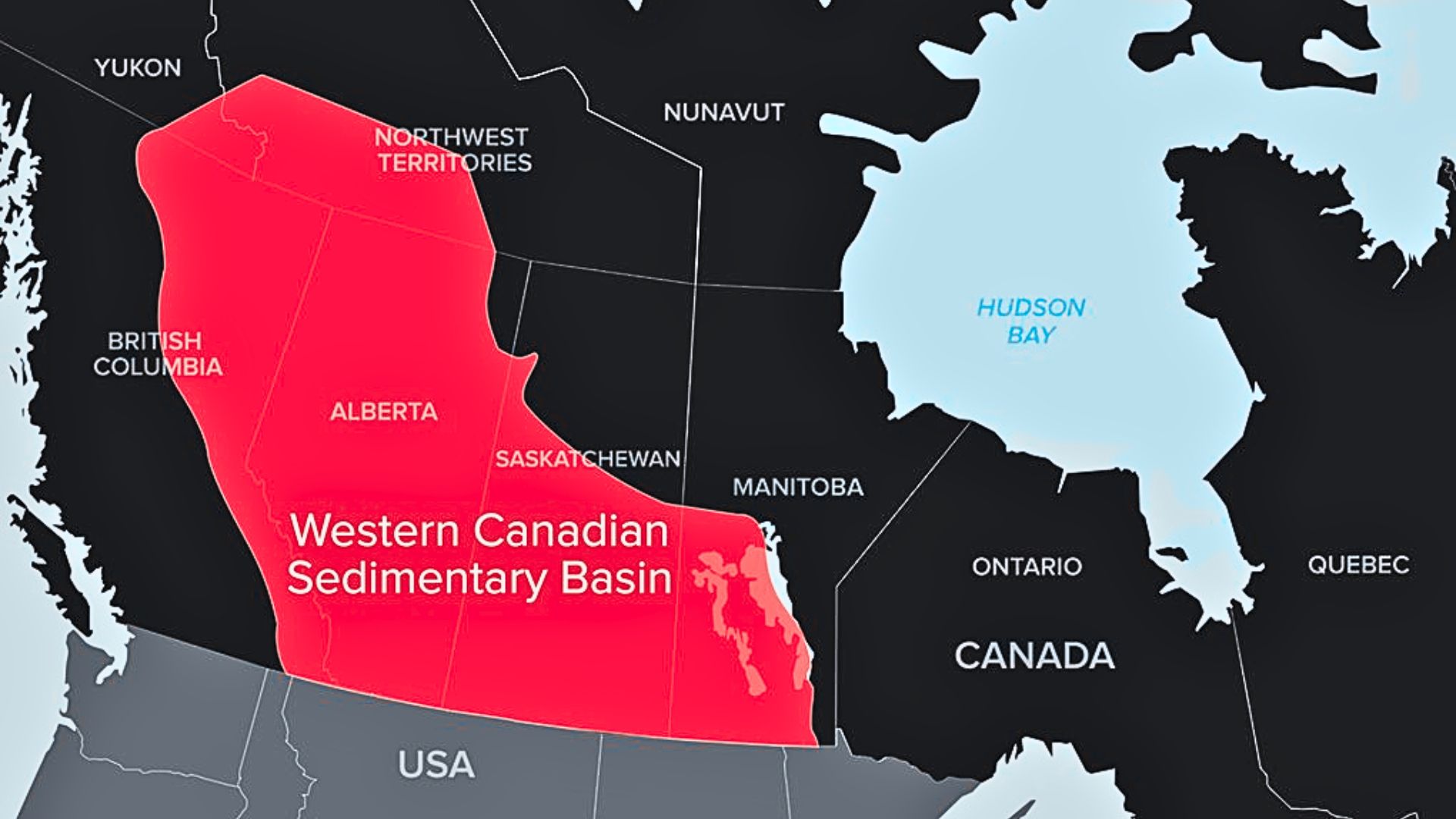 Where is all the conventional oil in Canada?